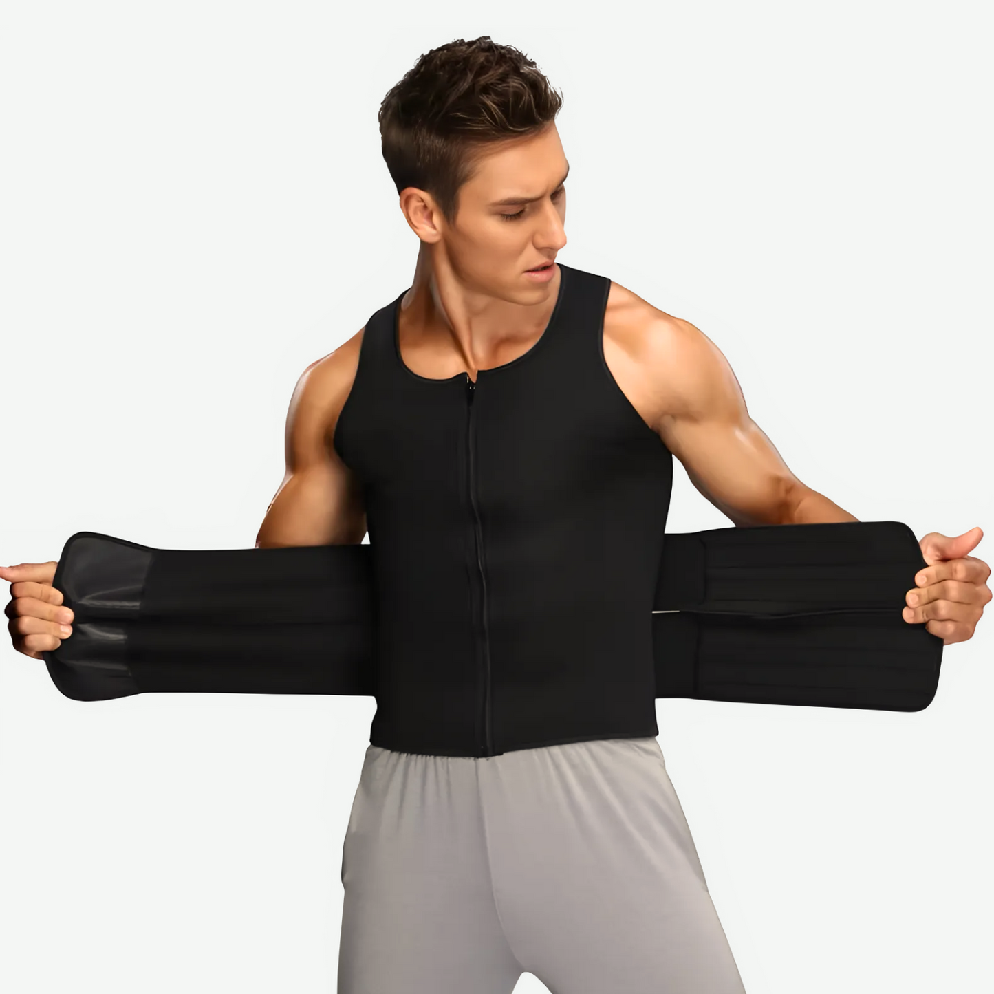 ThermoSlim Pro - 2-in-1 sauna vest en taille trainer voor optimale resultaten