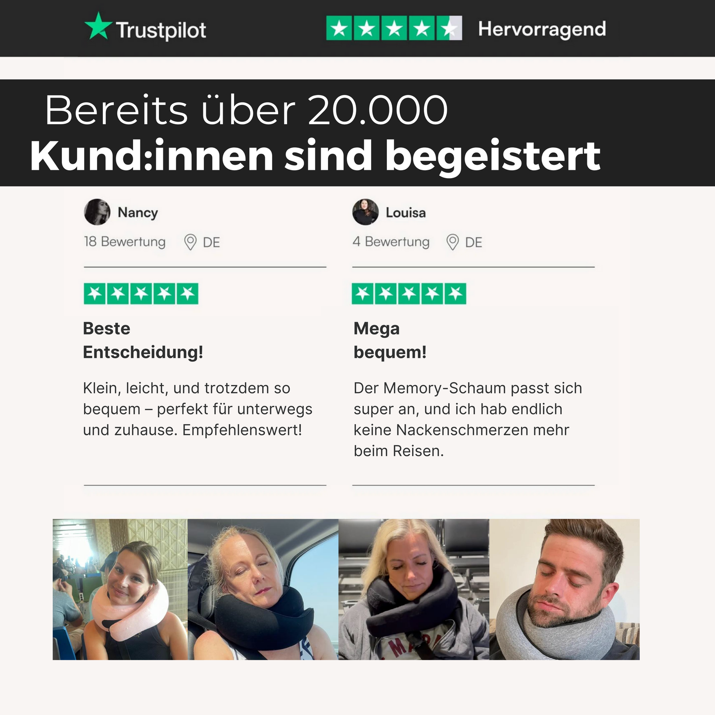 NeckLief 360 - Verlicht nekpijn en spanning direct met volledige ondersteuning