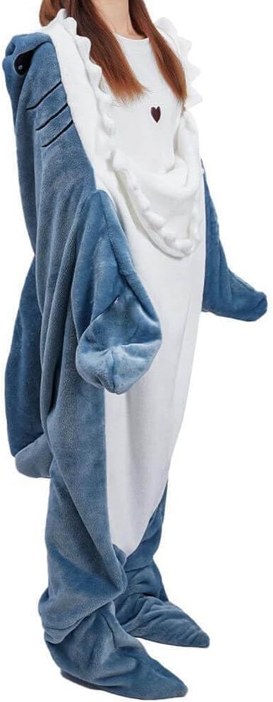 ComfyBlankie Deluxe - De haaienstaart deken die warmte en plezier combineert