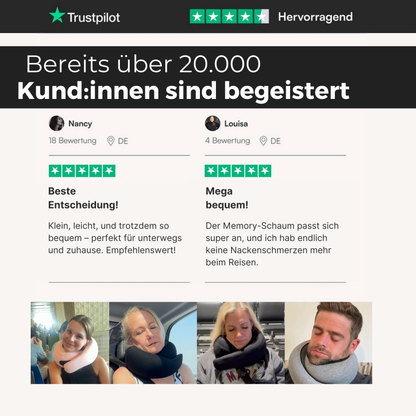 NeckLief 360 - Verlicht nekpijn en spanning direct met volledige ondersteuning